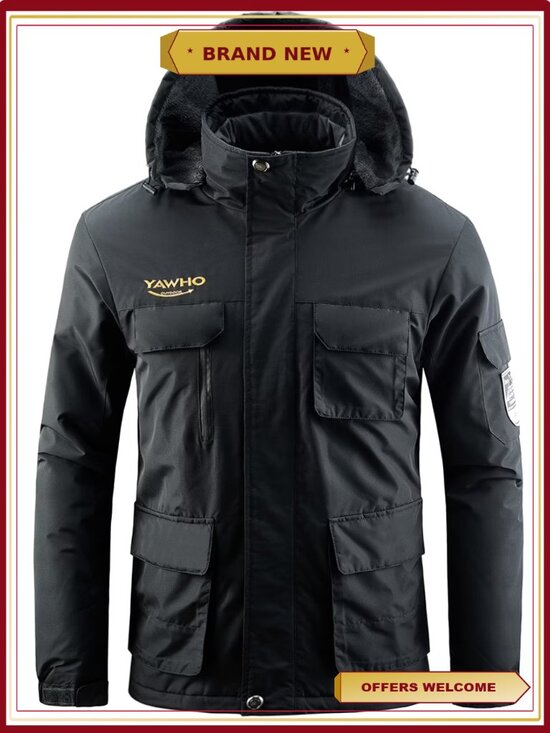 Other - Men's Ski Winter Jacket Mountain Windproof Waterproof Rain Snowboarding Fleece